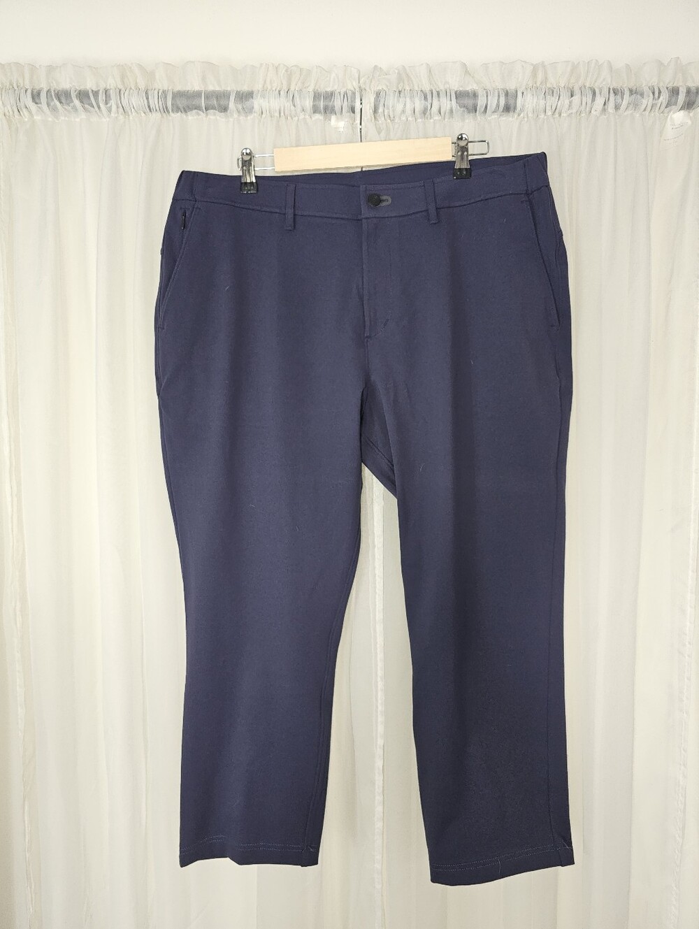 Public Rec Performance Tapered Stretch Chino Athleisure Navy Size 38
